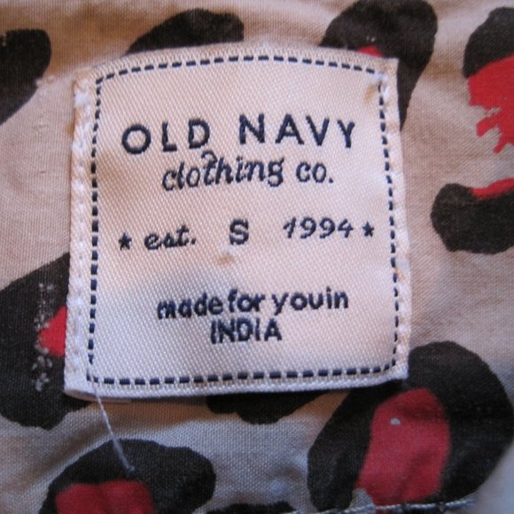Old Navy animal print shirt dress size girl S - Picture 4 of 8